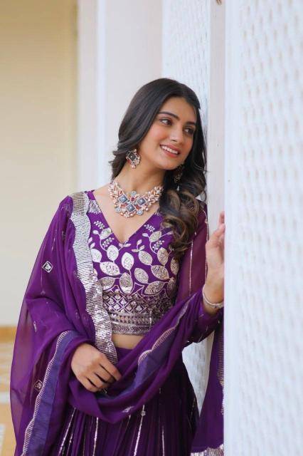 Ram 068 Georgette Lehenga choli wholesale showroom in Pune